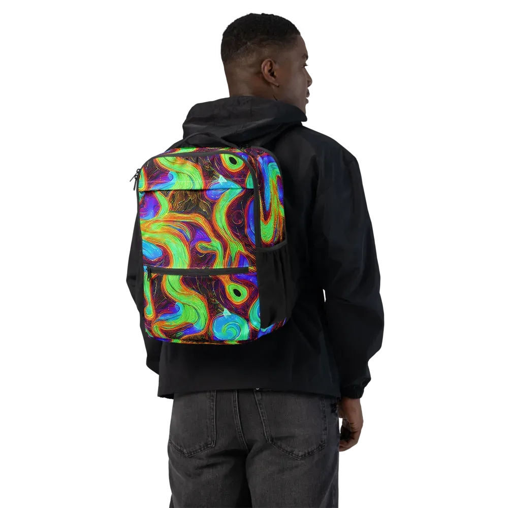 Arcane Flow on Utility Backpack — Back