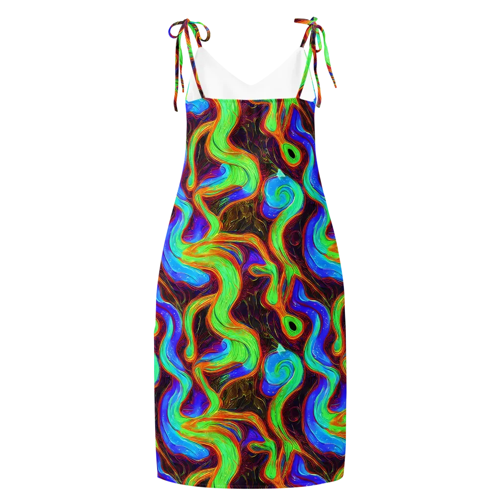 Arcane Flow on Slip Dress — Back