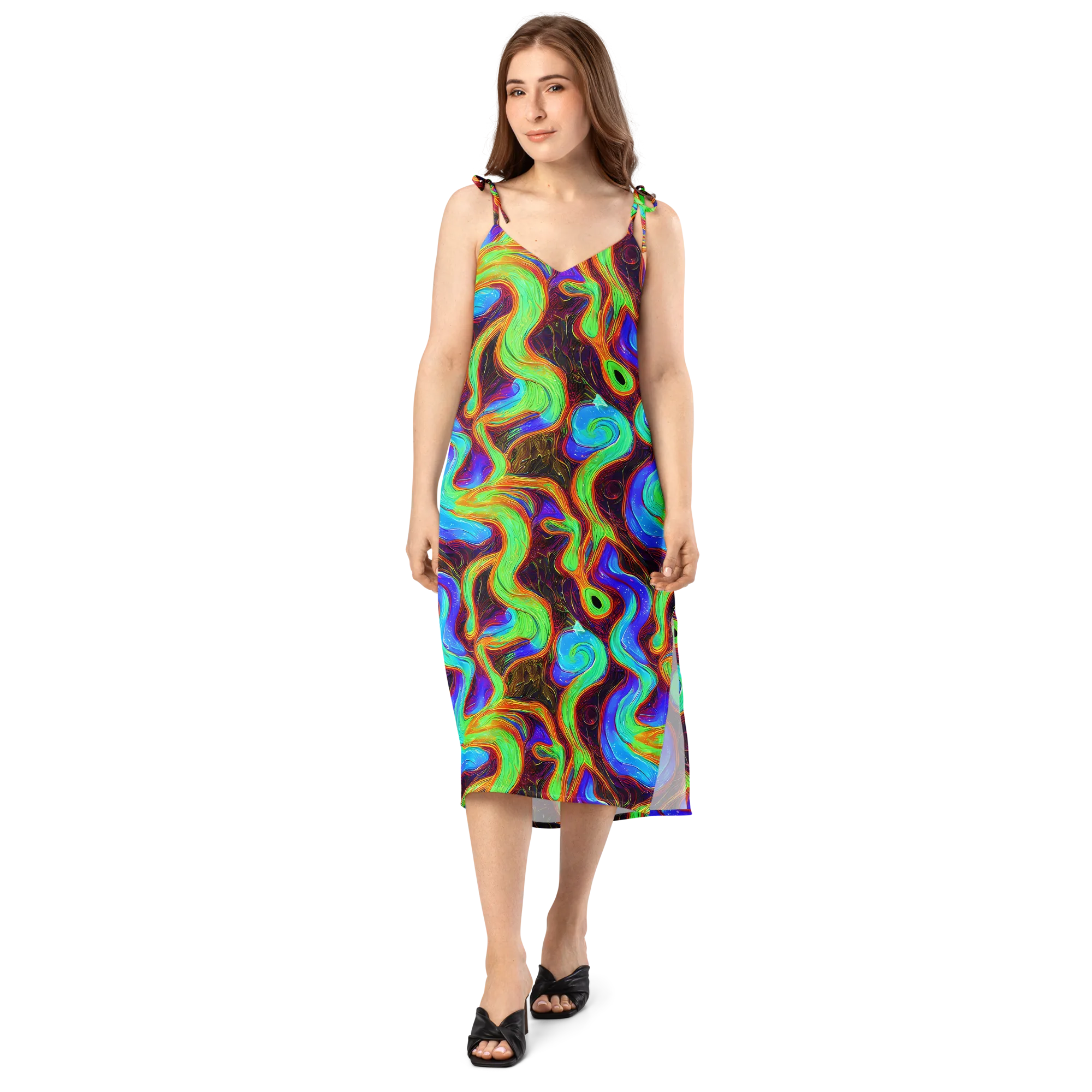 Arcane Flow on Slip Dress — Front