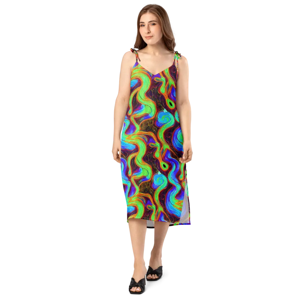 Arcane Flow on Slip Dress — Front