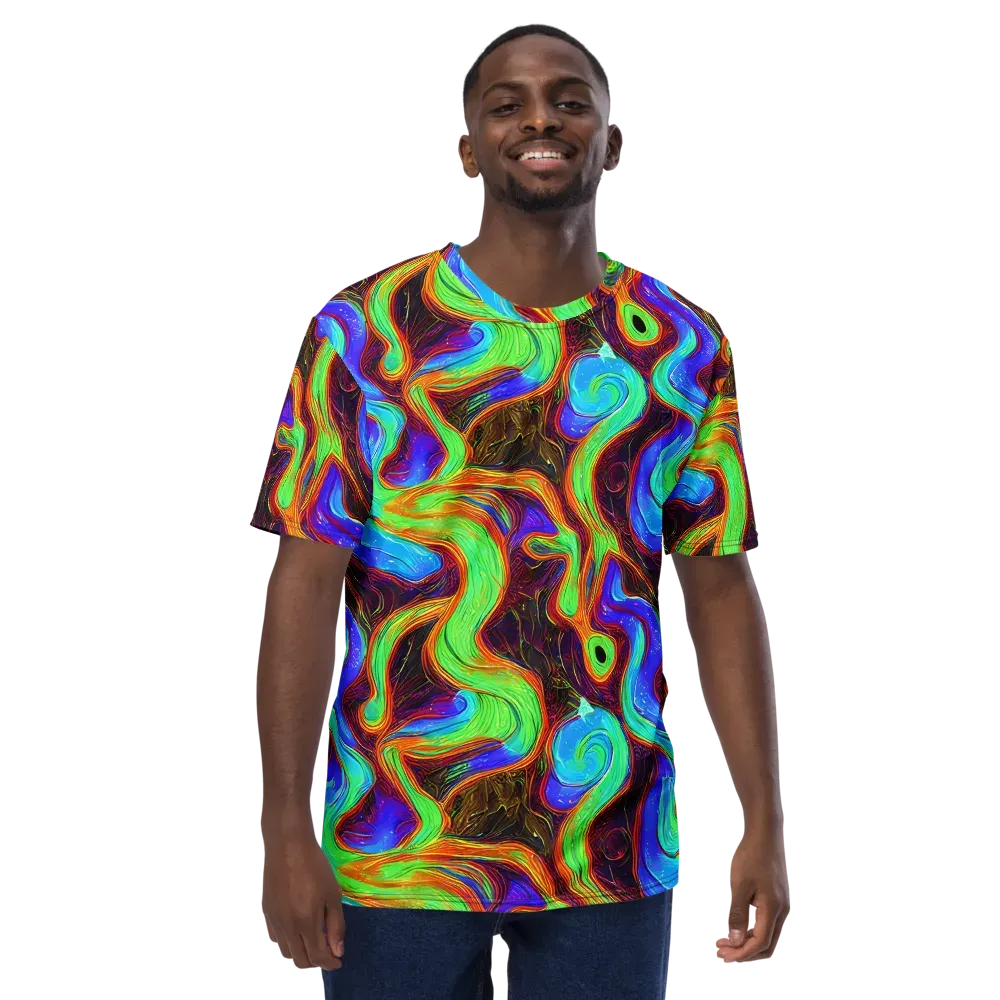 Arcane Flow on Men's Crew Neck T-Shirt — Front