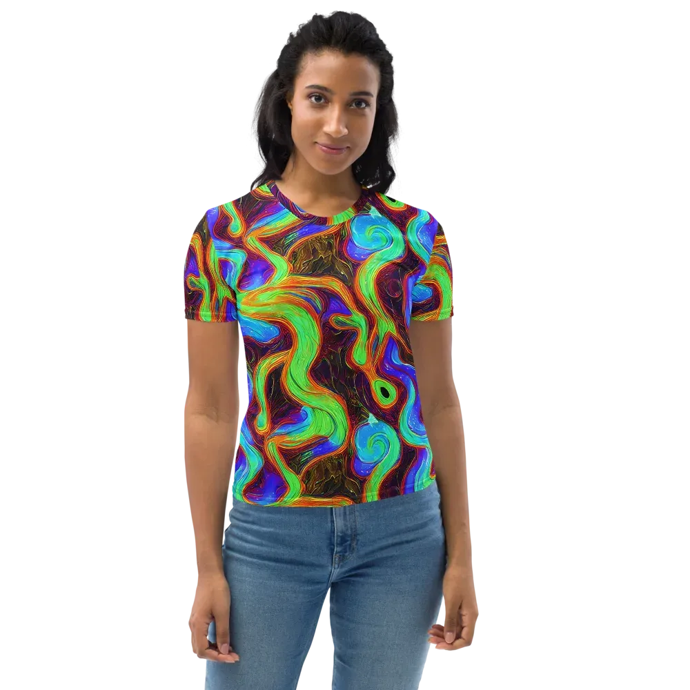 Arcane Flow on Women's Crew Neck T-Shirt — Front