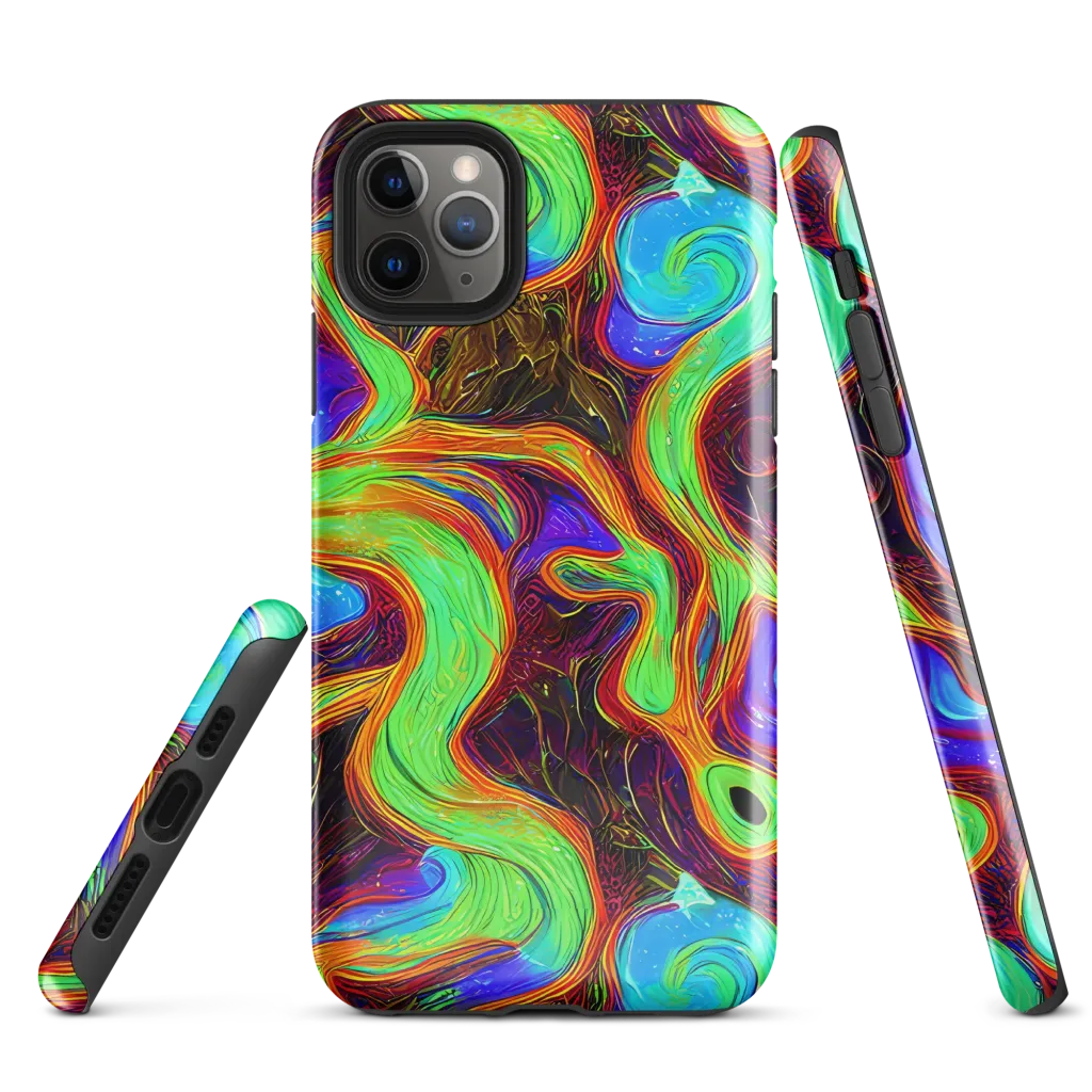 Arcane Flow on Tough Case for iPhone® — Front