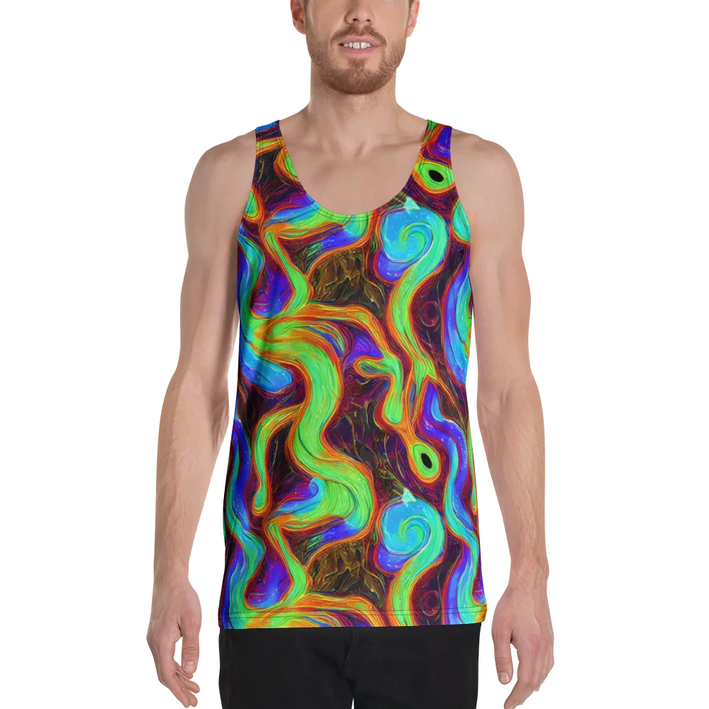 Arcane Flow on Men's Tank Top — Front