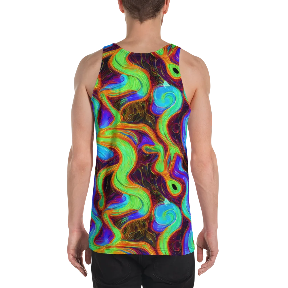 Arcane Flow on Men's Tank Top — Back