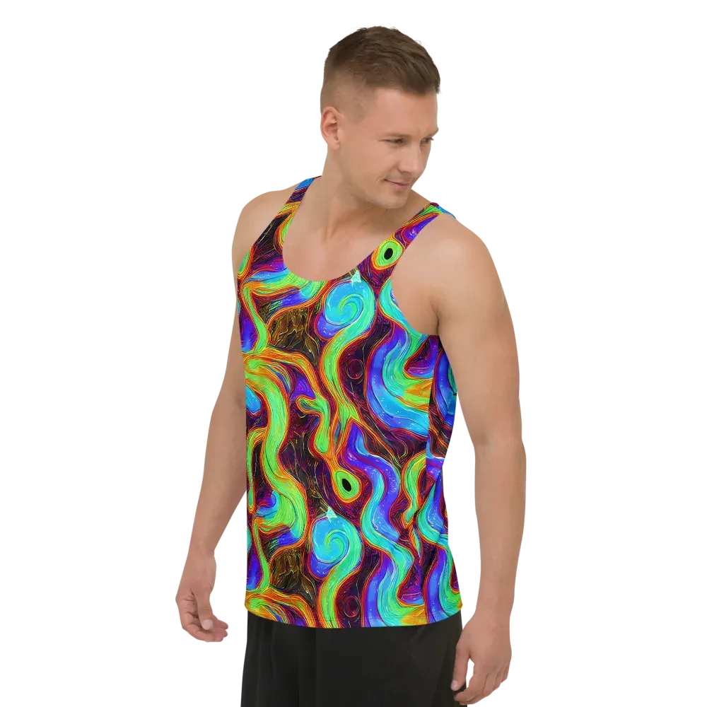 Arcane Flow on Men's Tank Top — Left Front