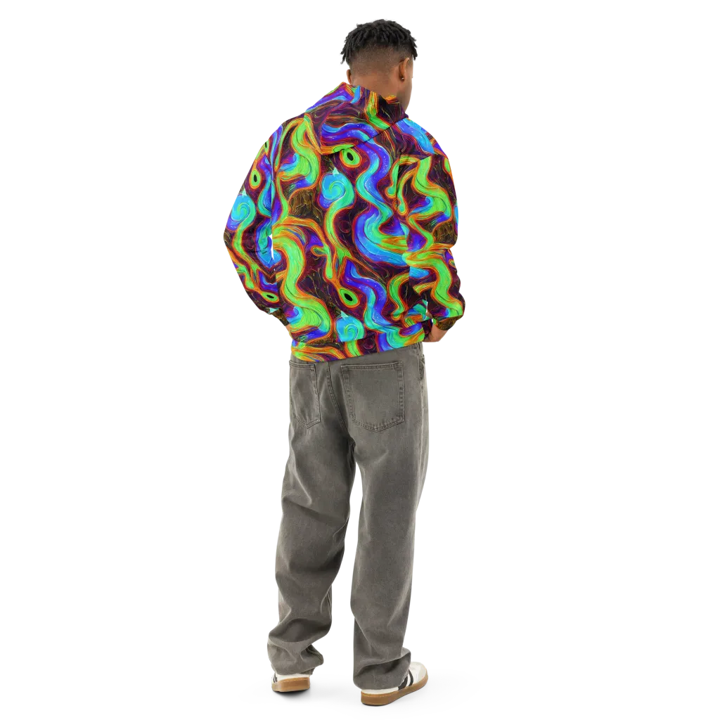 Arcane Flow on Cotton Hoodie — Back