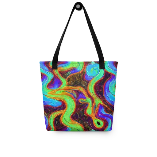 Arcane Flow on a Tote Bag