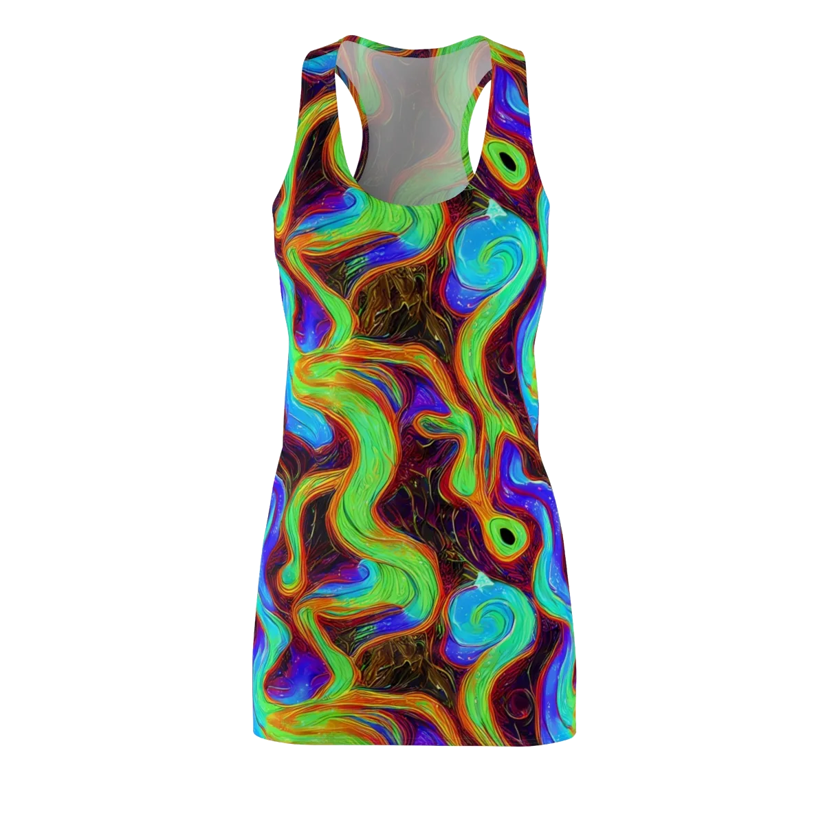 Arcane Flow on Racerback Dress — Front