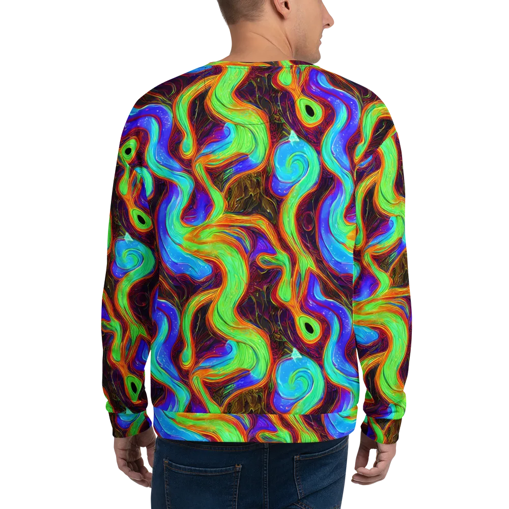 Arcane Flow on Sweatshirt — Back