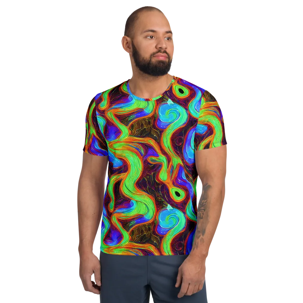 Arcane Flow on Men's Athletic T-Shirt — Front