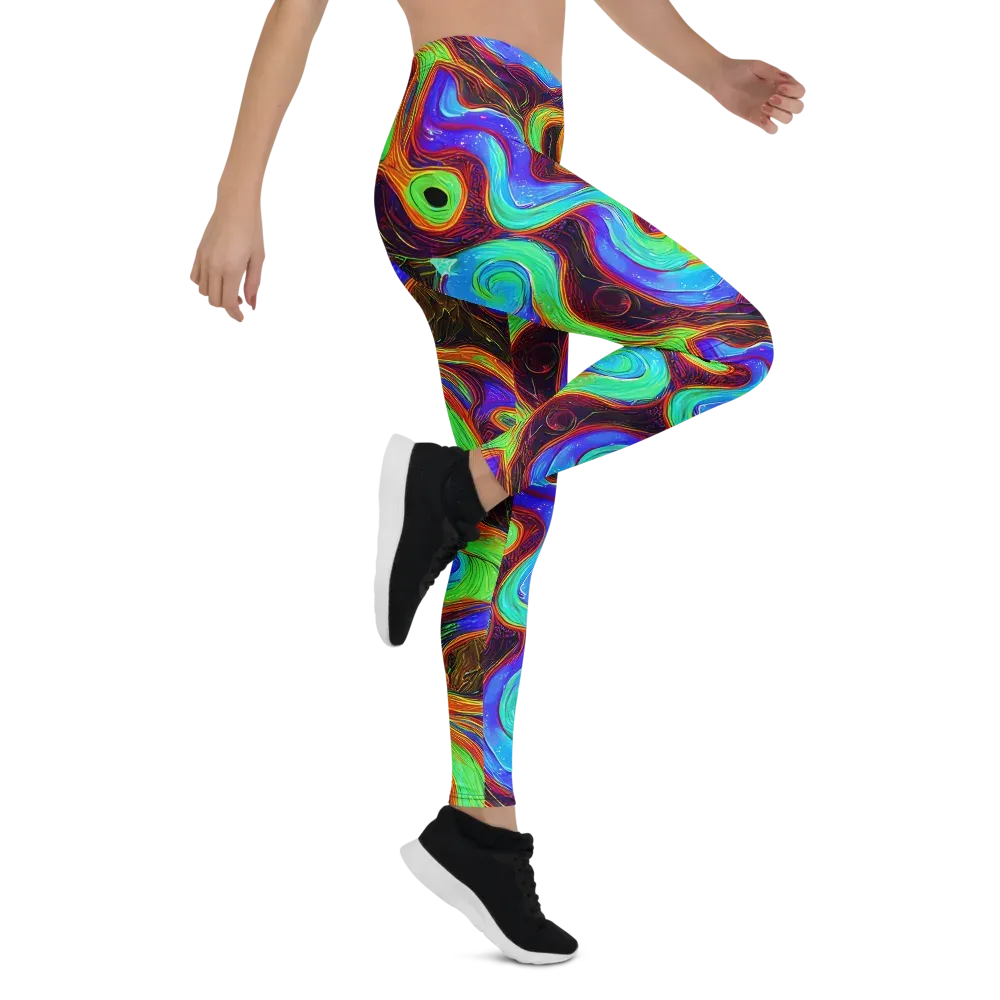 Arcane Flow on Leggings — Right