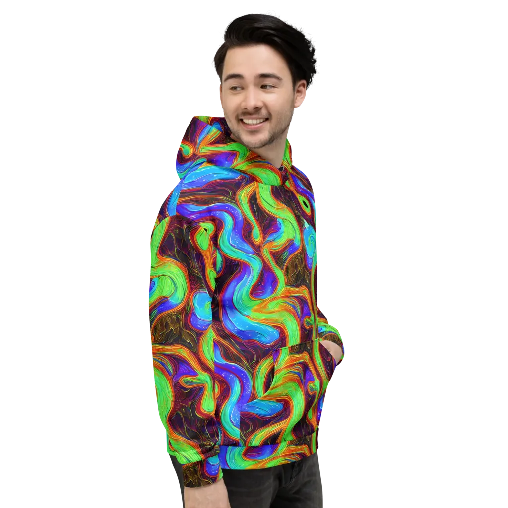 Arcane Flow on Hoodie — Right