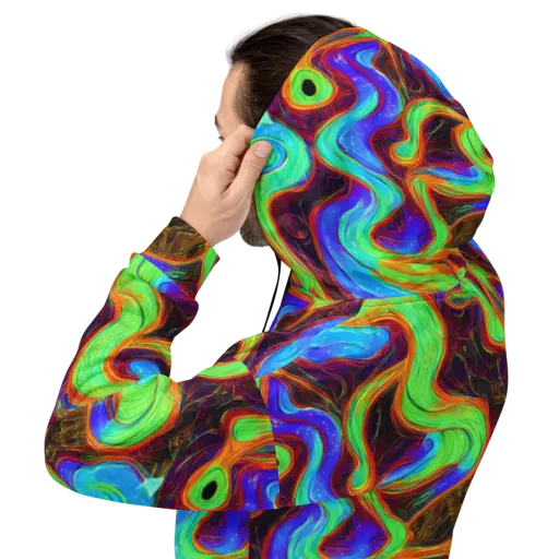 Arcane Flow on a Hoodie