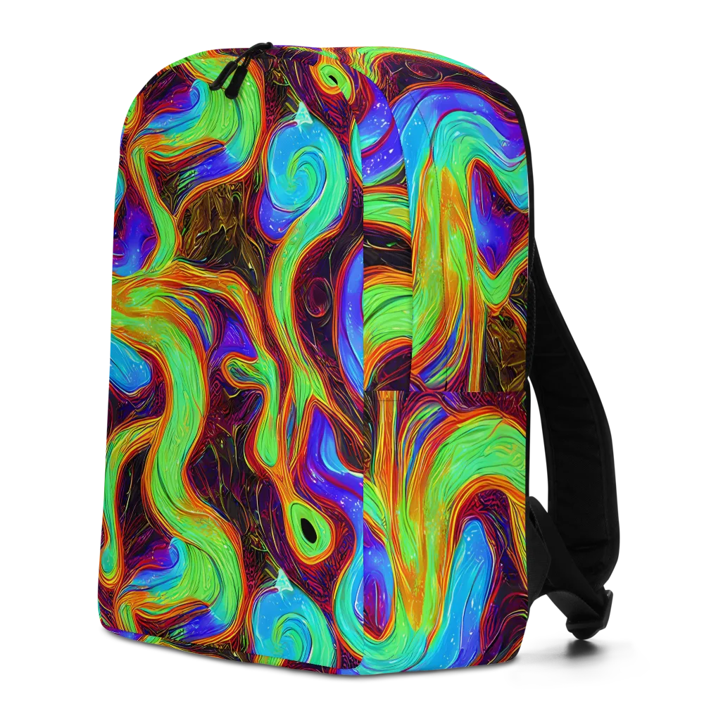 Arcane Flow on Minimalist Backpack — Left