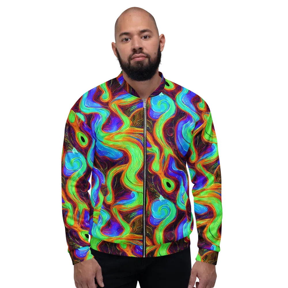 Arcane Flow on Bomber Jacket — Front