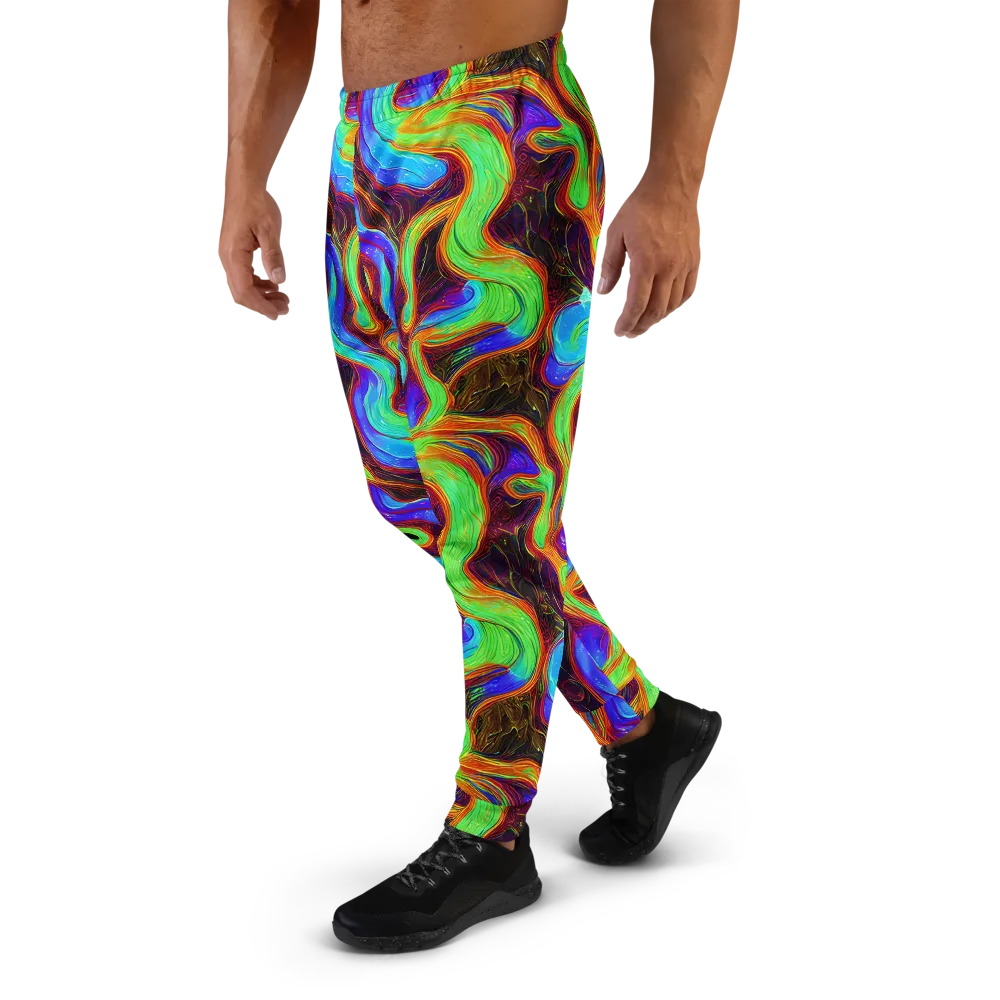 Arcane Flow on Men's Joggers — Left