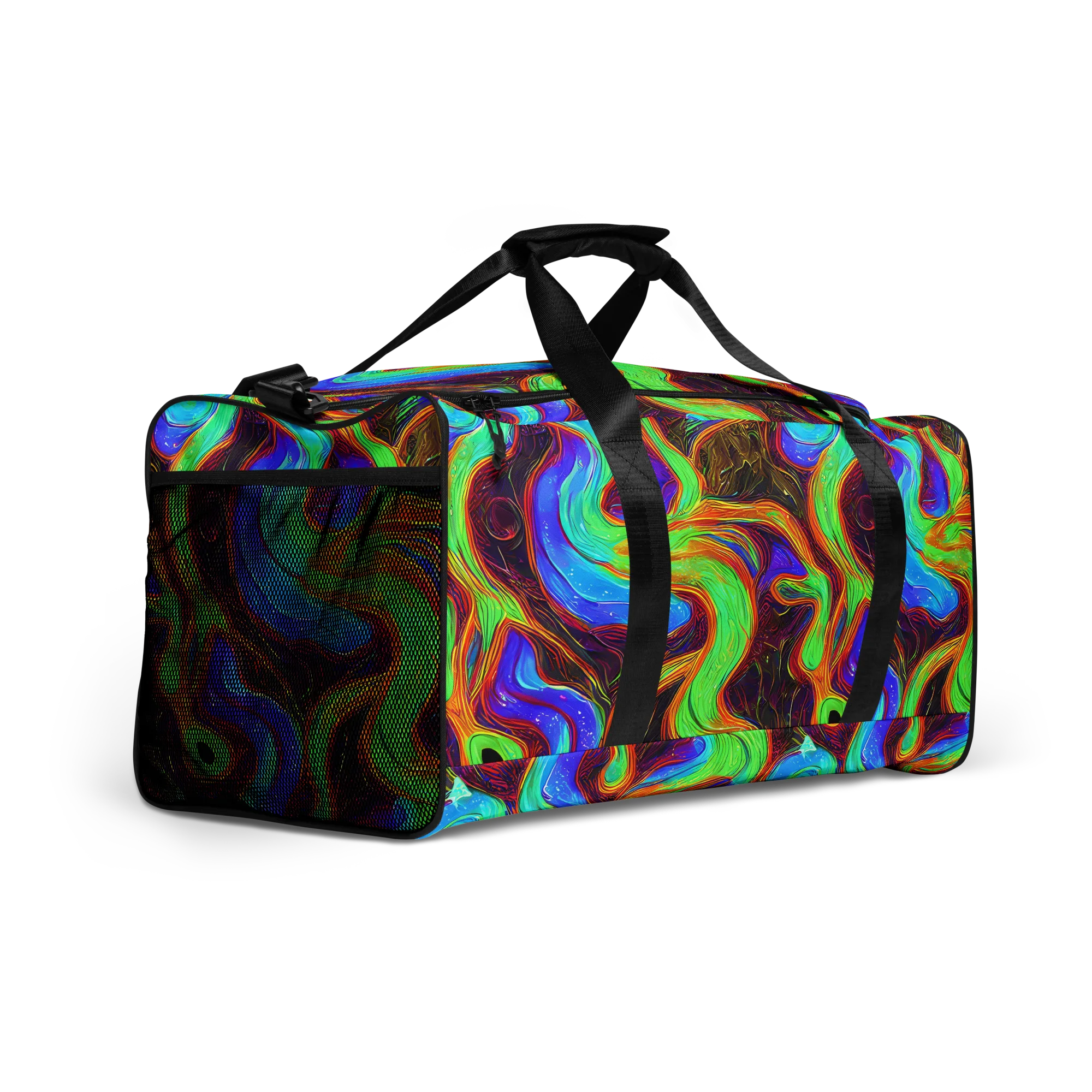 Arcane Flow on Duffle Bag — Right Front