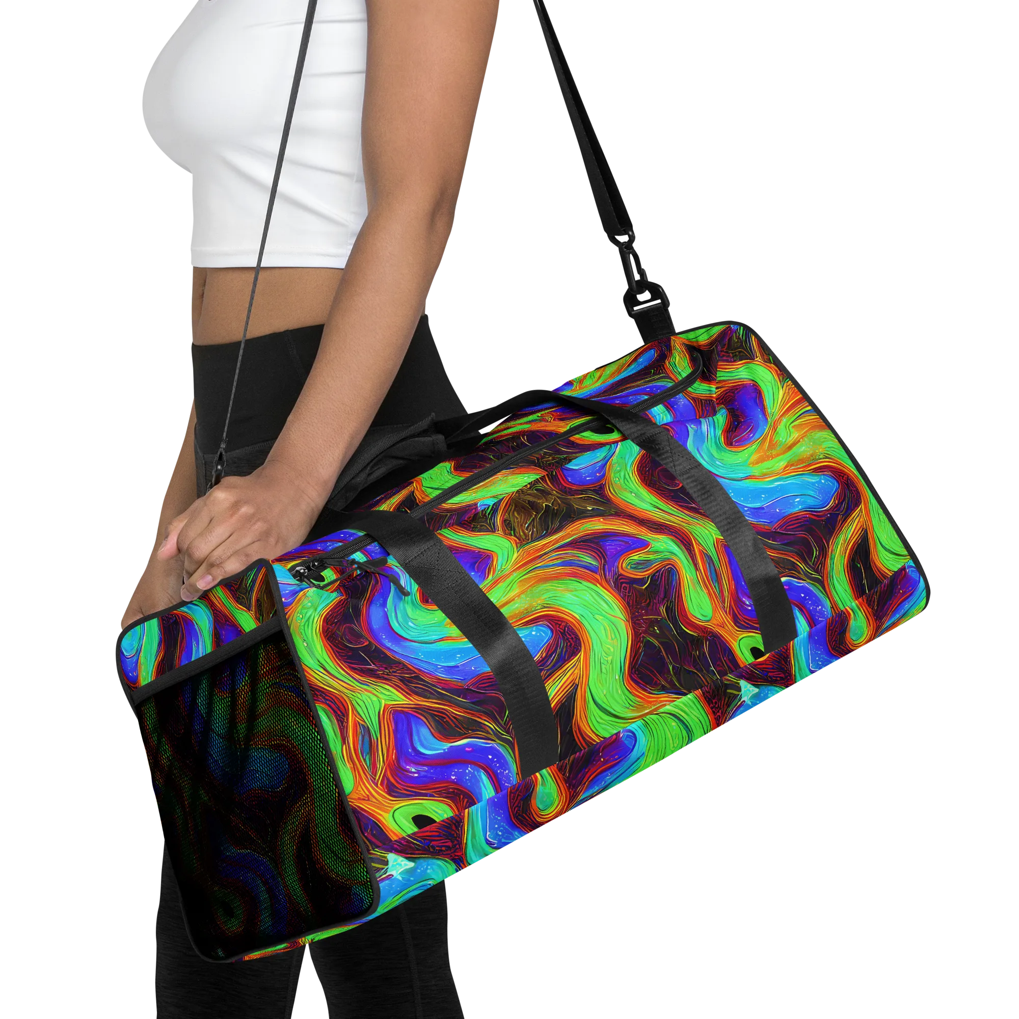 Arcane Flow on Duffle Bag — Front