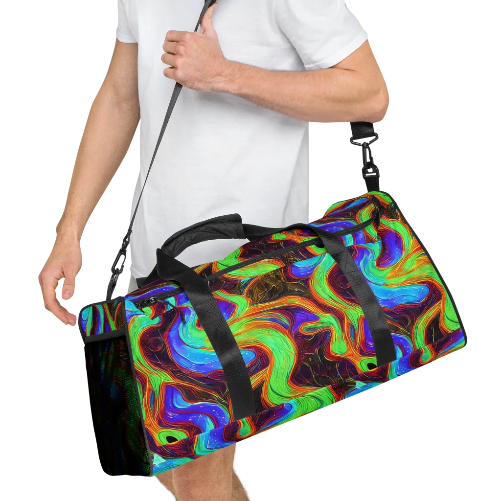 Arcane Flow on Duffle Bag — Right Front