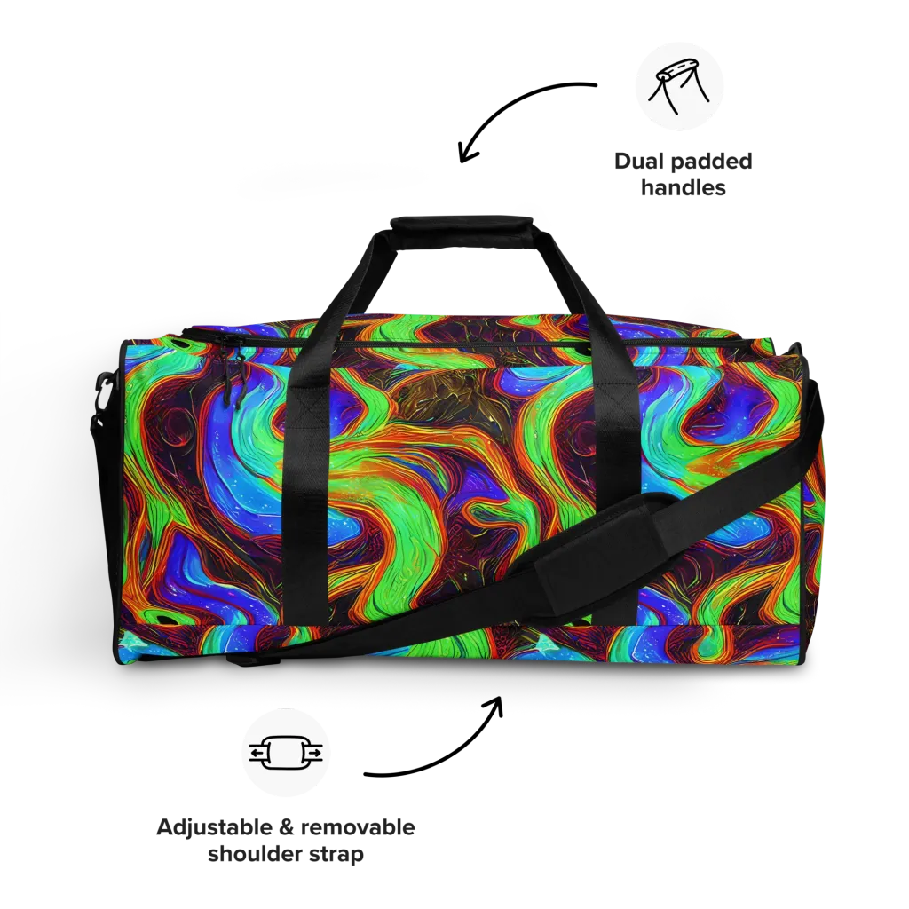 Arcane Flow on Duffle Bag — Front
