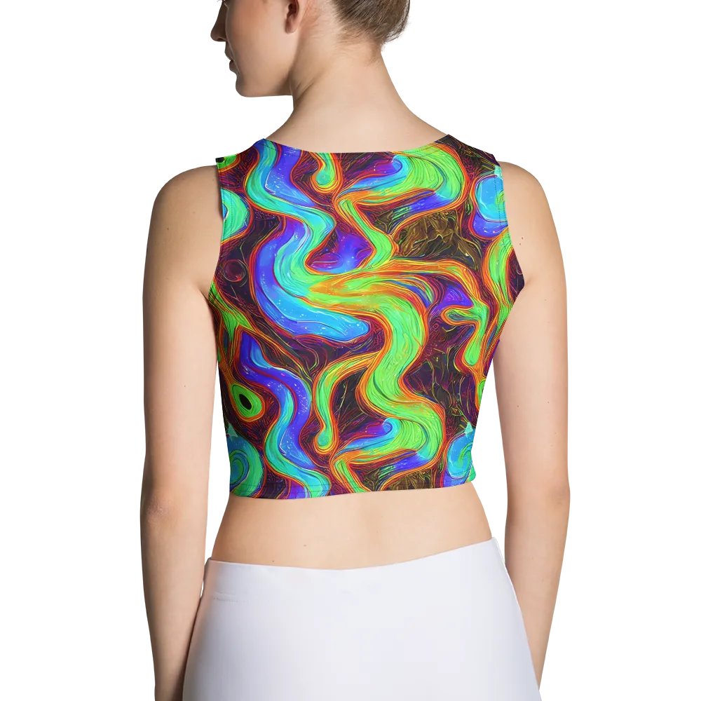 Arcane Flow on Crop Top — Back