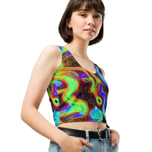 Arcane Flow on a Crop Top