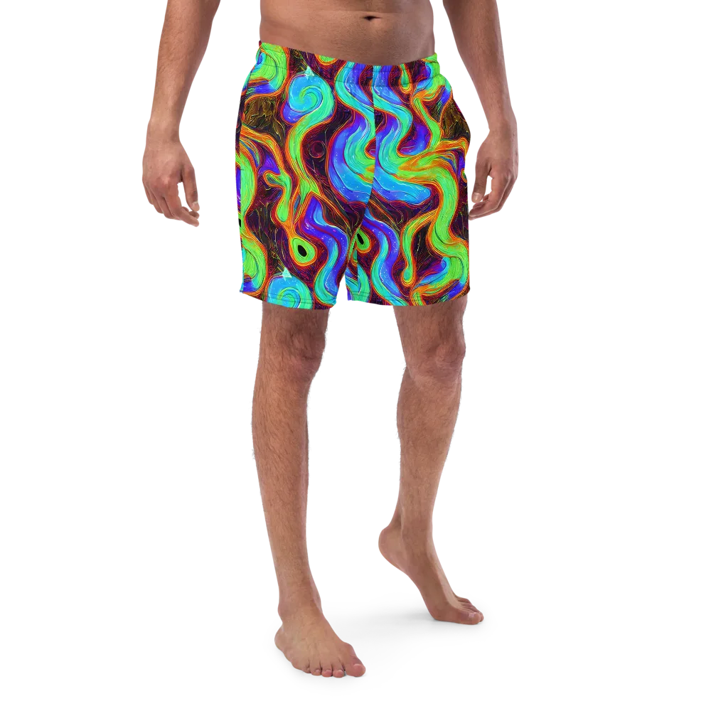 Arcane Flow on Swim Trunks — Front
