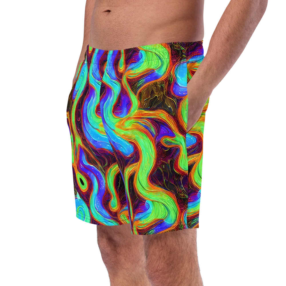 Arcane Flow on Swim Trunks — Left Front