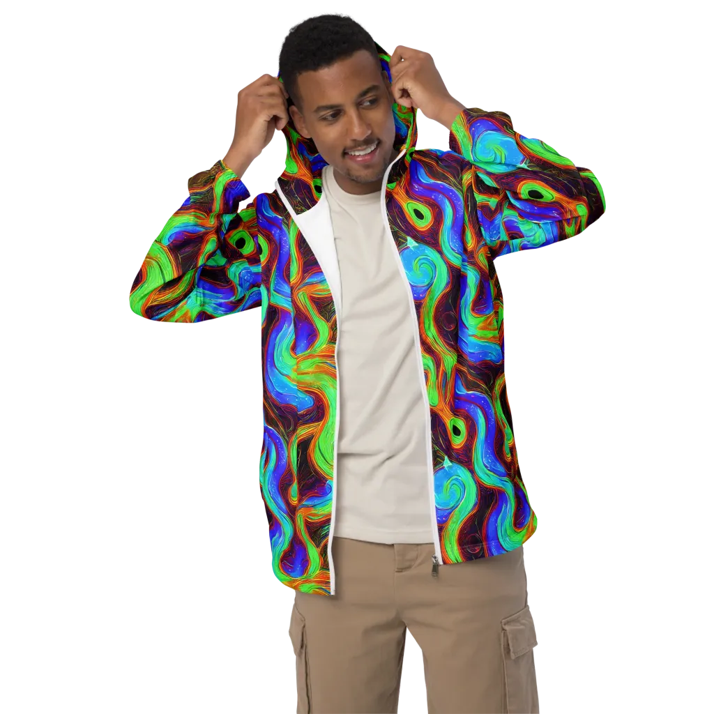 Arcane Flow on Men's Windbreaker — Front