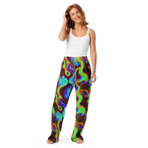 Arcane Flow on a Women's Pajama Pants