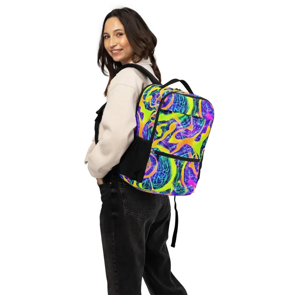 Solar Venom on Utility Backpack — Back