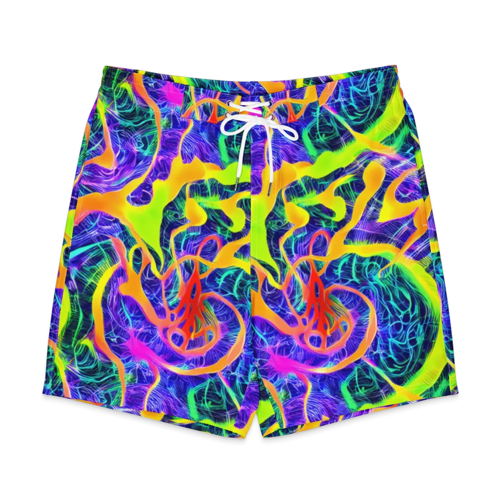 Solar Venom on Men's Board Shorts — Front