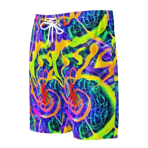 Solar Venom on a Men's Board Shorts
