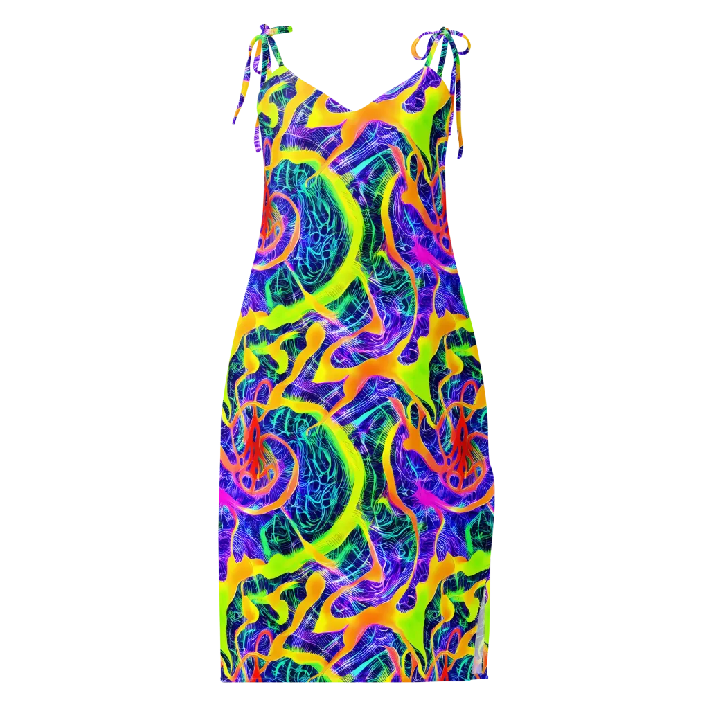 Solar Venom on Slip Dress — Front