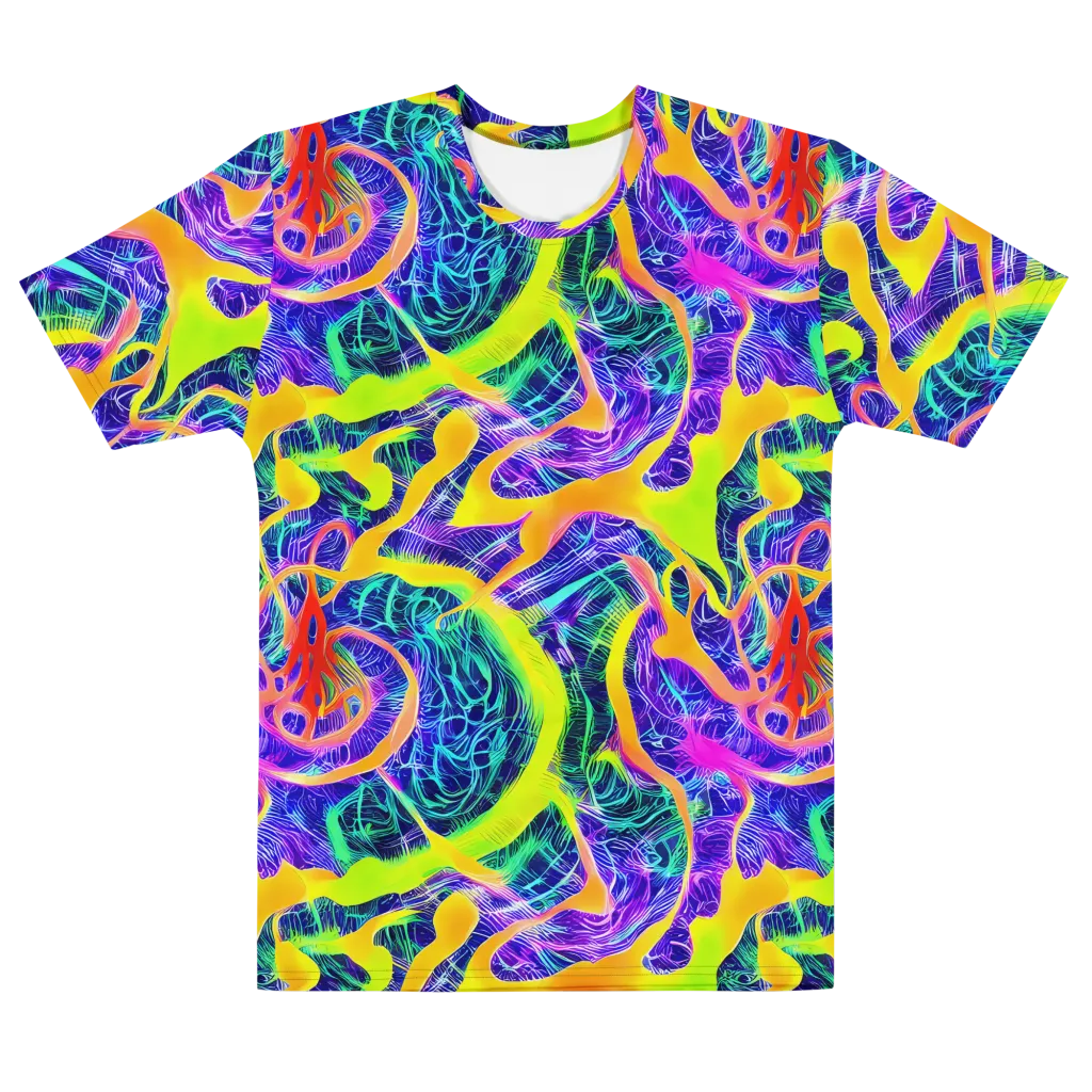 Solar Venom on Men's Cotton Crew Neck T-Shirt — Front