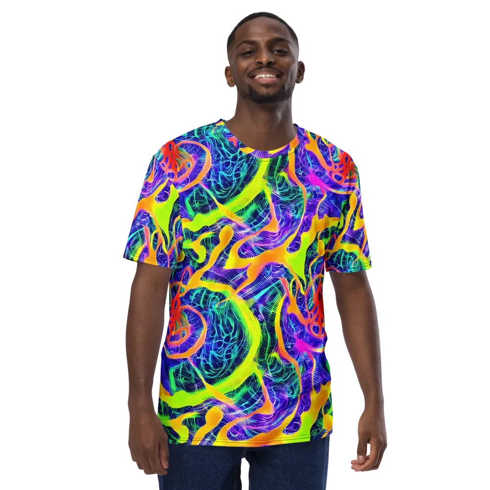 Solar Venom on Men's Crew Neck T-Shirt — Front