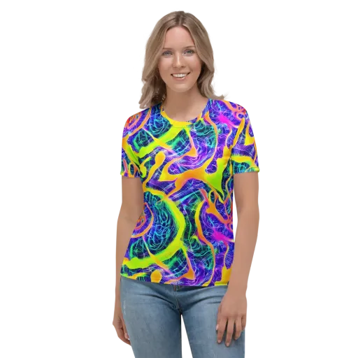 Solar Venom on a Women's Crew Neck T-Shirt