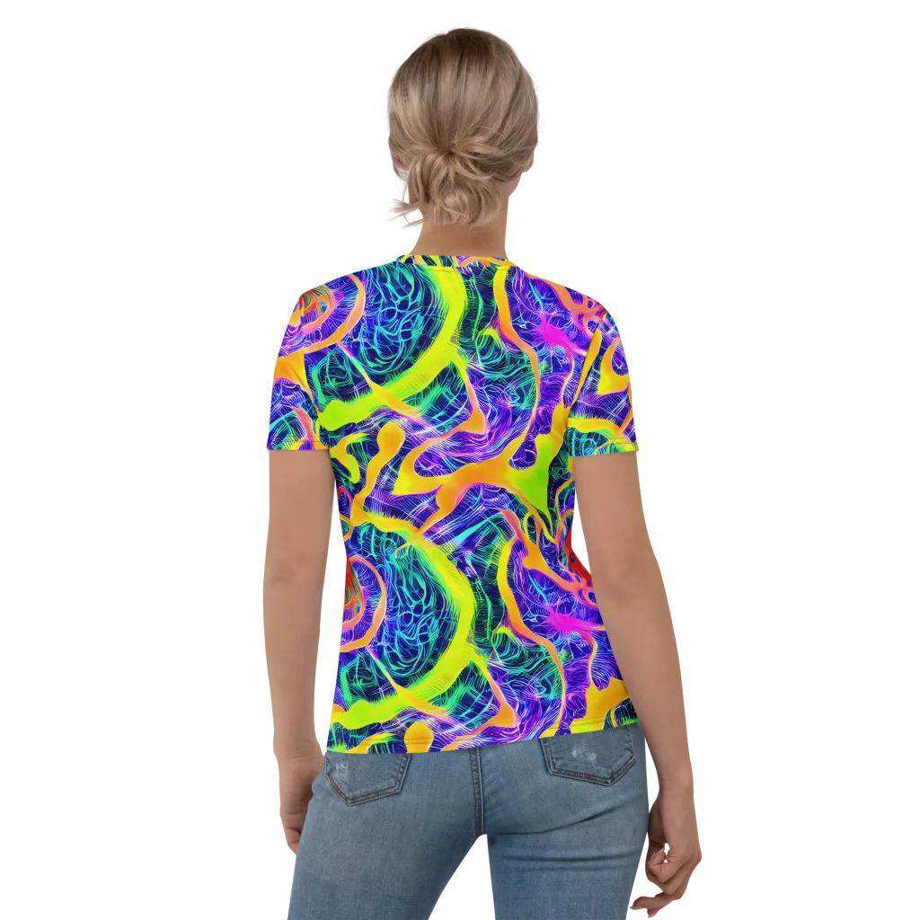 Solar Venom on Women's Crew Neck T-Shirt — Back
