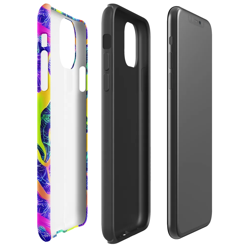 Solar Venom on Tough Case for iPhone® — Right