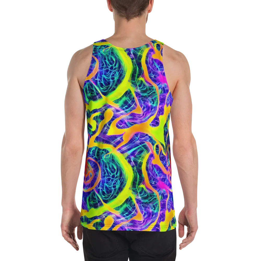 Solar Venom on Men's Tank Top — Back