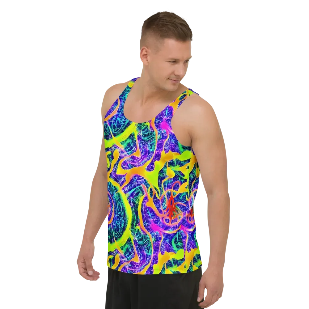 Solar Venom on Men's Tank Top — Left Front