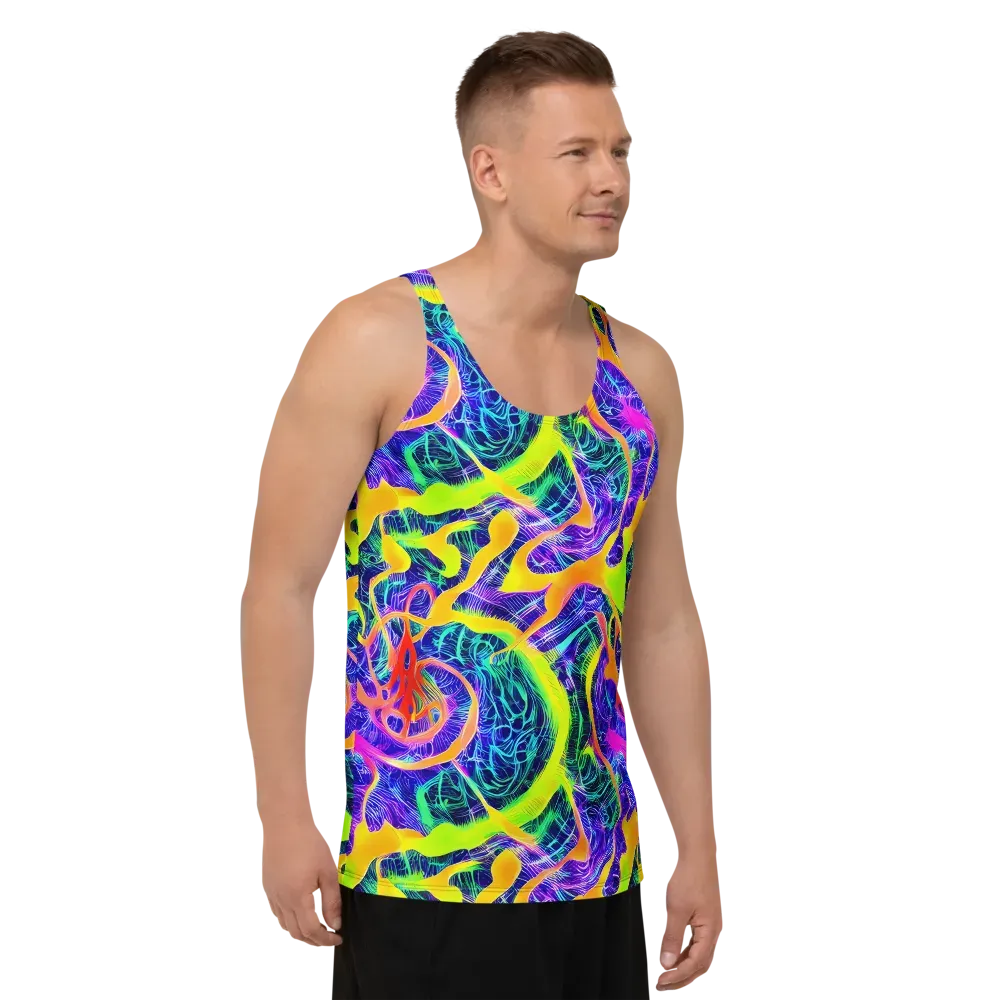 Solar Venom on Men's Tank Top — Right Front