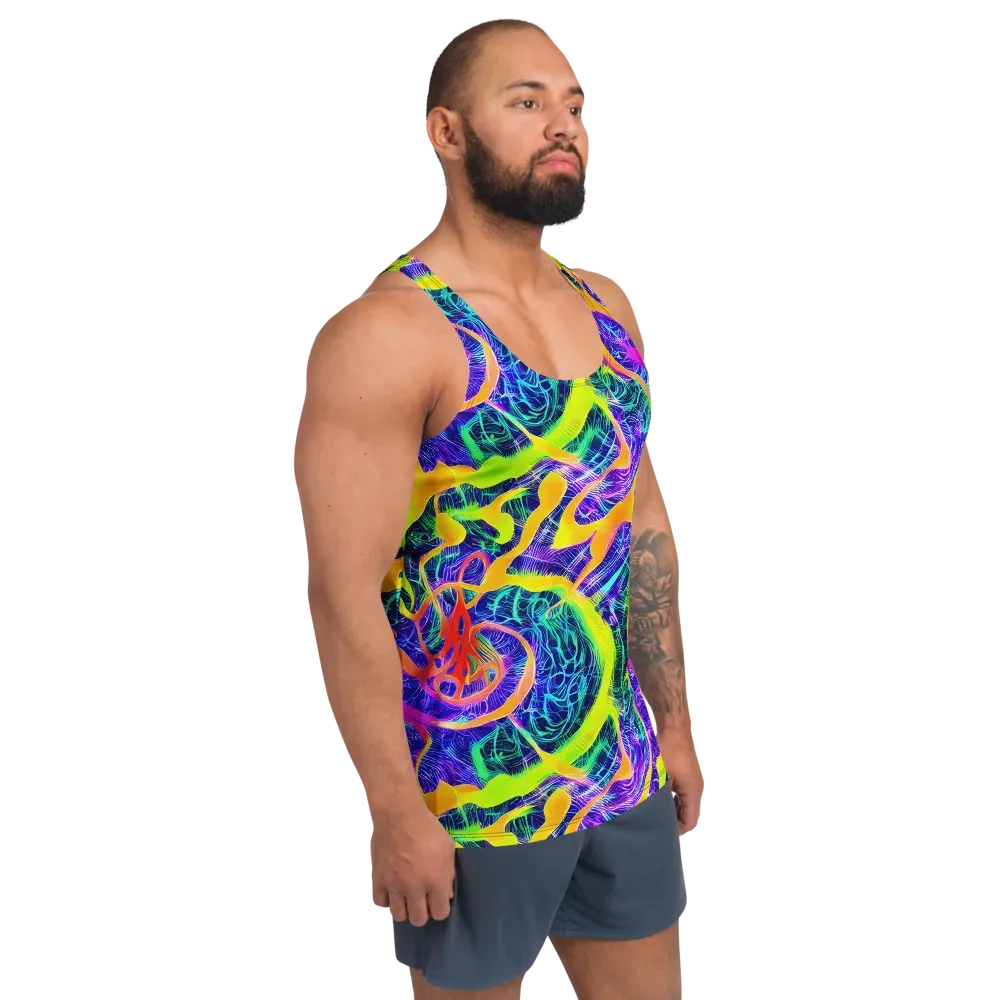 Solar Venom on Men's Tank Top — Right Front