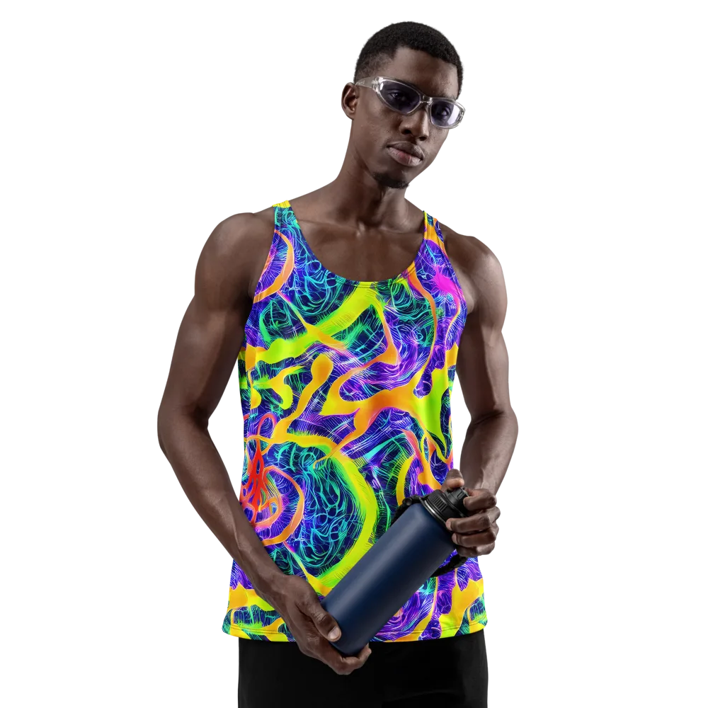 Solar Venom on Men's Tank Top — Front