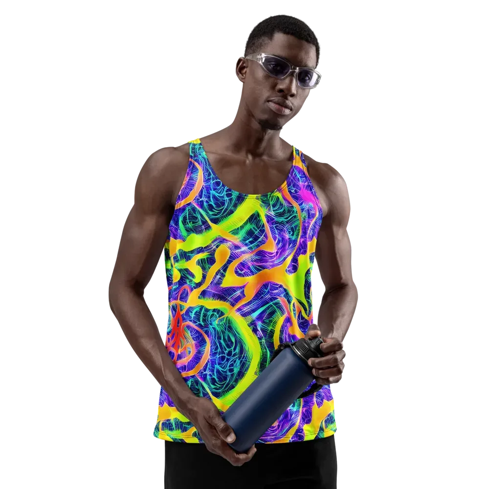 Solar Venom on Men's Tank Top — Front