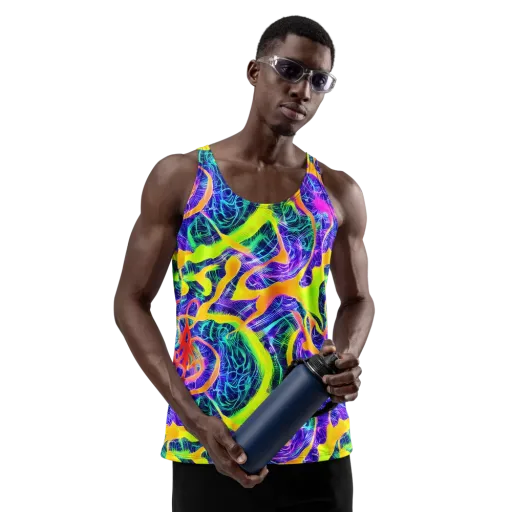 Solar Venom on a Men's Tank Top