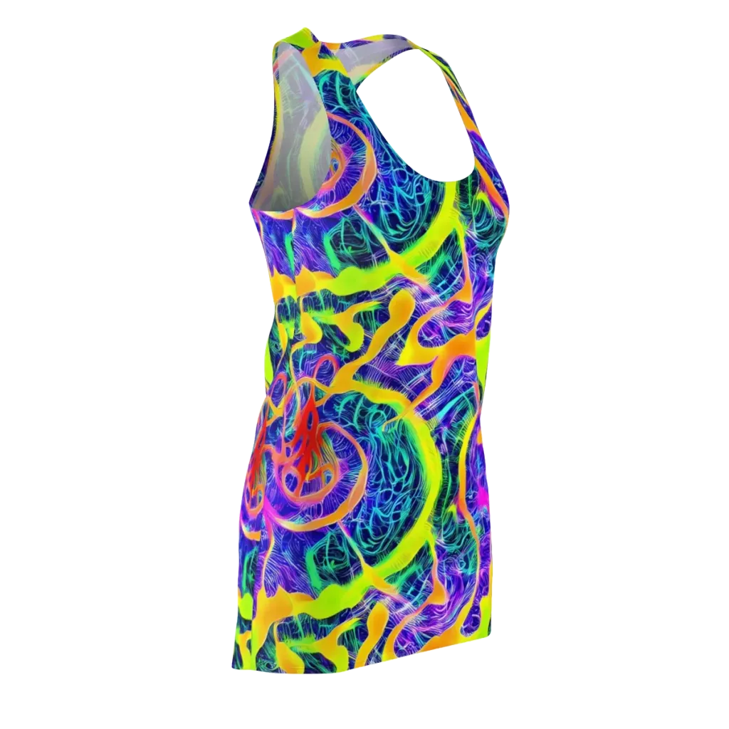 Solar Venom on Racerback Dress — Front Side