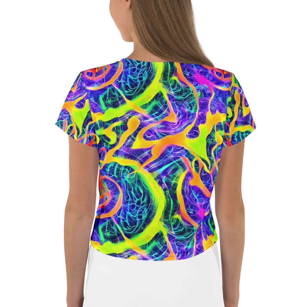 Solar Venom on Crop Tee — Back