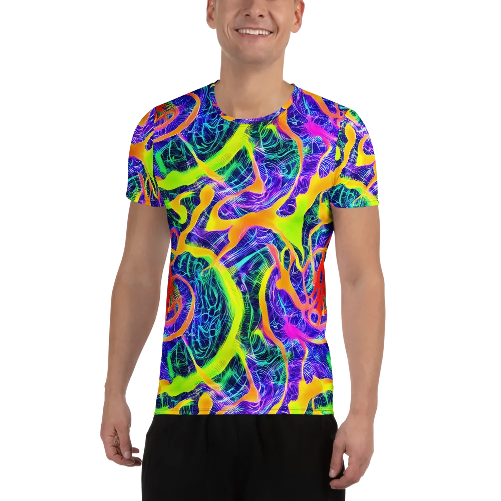 Solar Venom on Men's Athletic T-Shirt — Front
